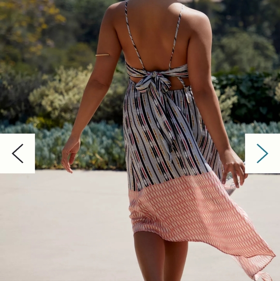 Anthropologie bare cut out Maxi Dress - Picture 7 of 11